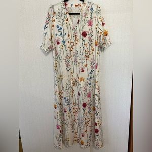 NWT Floral Maxi Dress